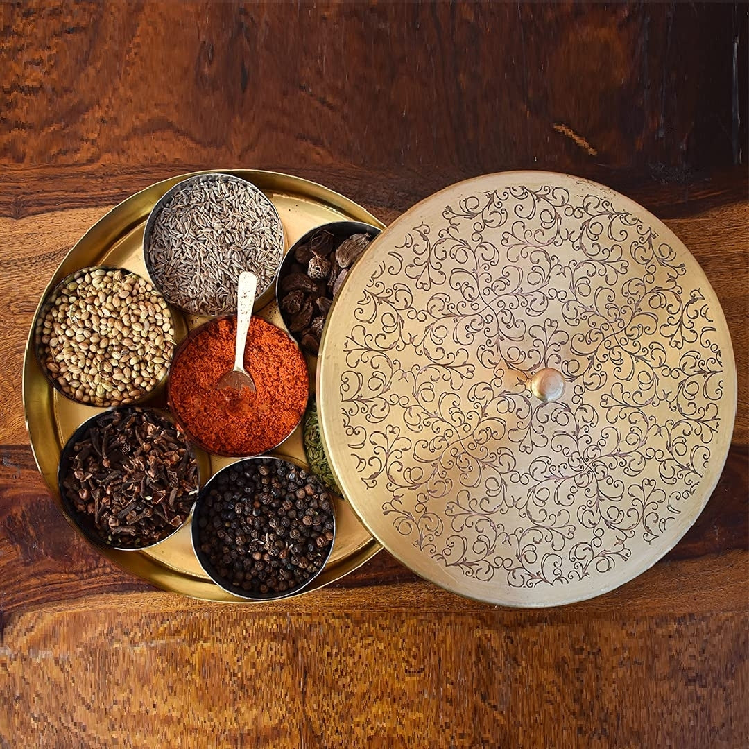 Why your kitchen needs a brass spice box? What are the health benefits?