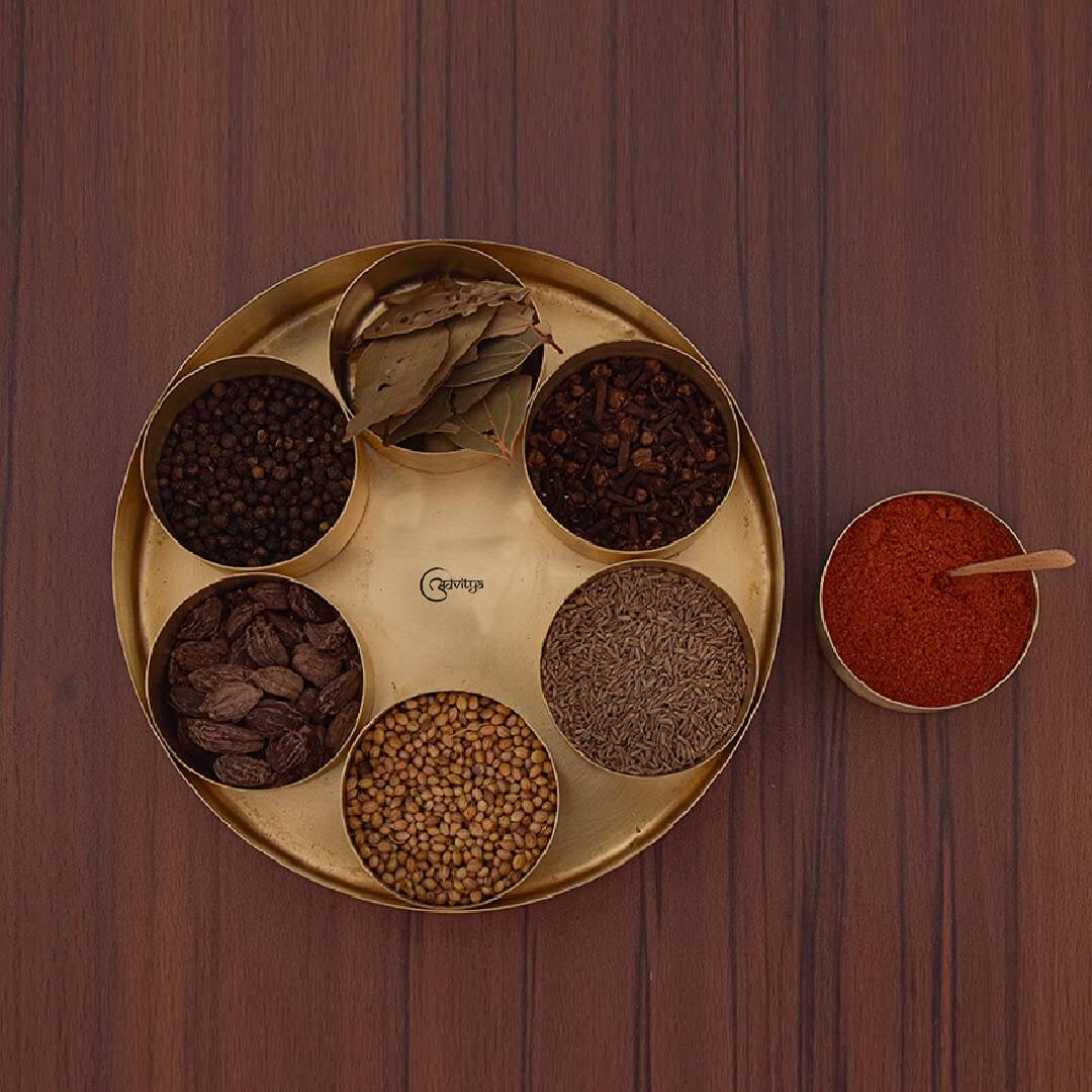 Indian Spice Box With Spices Foodie Gift Organic Spices - Growing Life  Organic