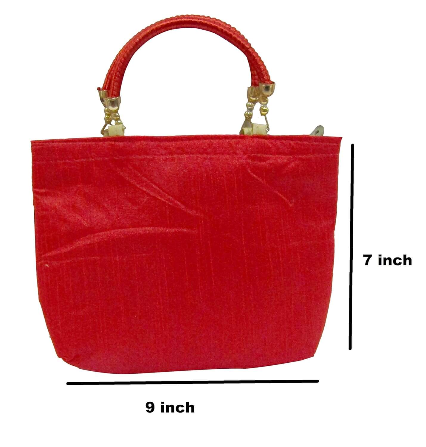 Set Of 6 - Trendy Potli Bags for Return Gifts for Ladies Mehendi, Haldi, Wedding, Sangeet, Engagement, Pooja, Party Favor Bags - Multicolor