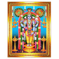 Guruvayurappan Guruvayoor Krishna Guruvayur Wall Art Painting Framed Home Decoration Gift (10x12 Inch)