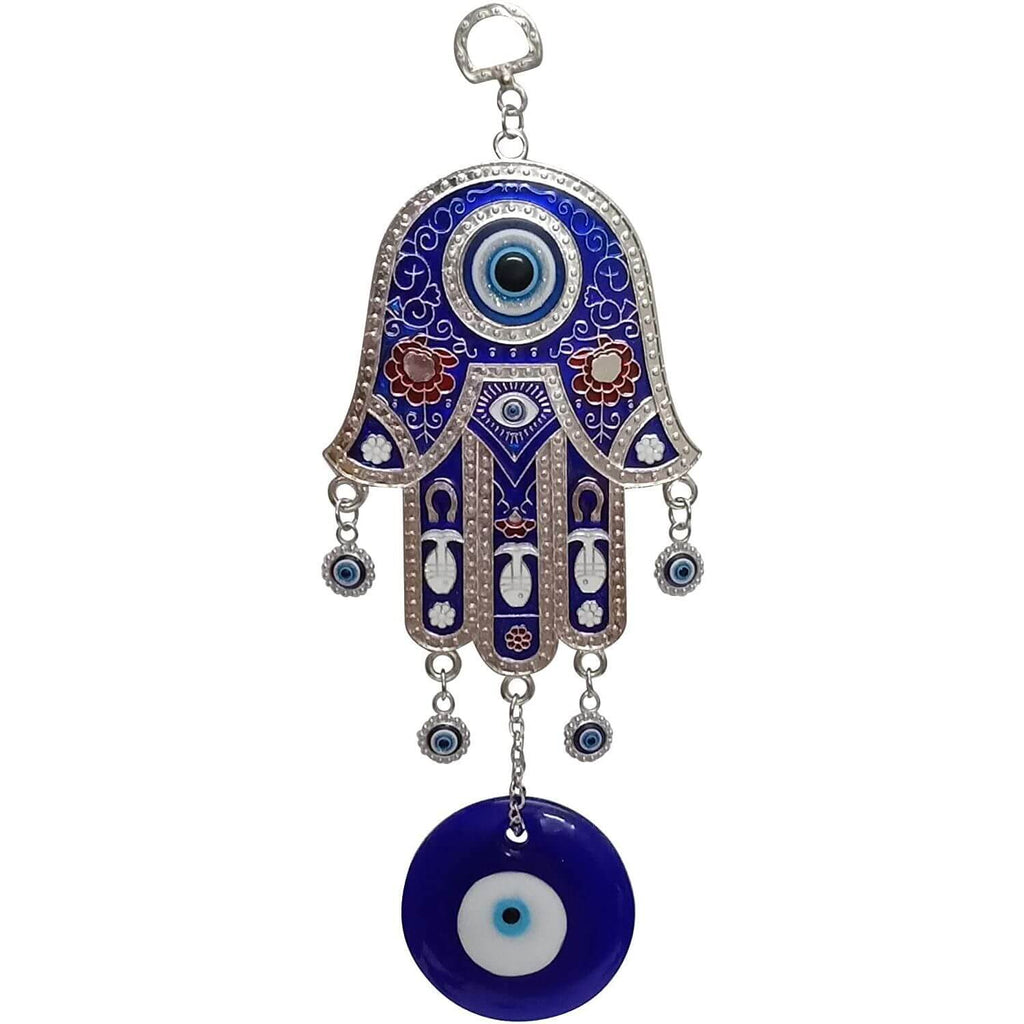 Evil Eye Protection Wall Hanging Showpiece Hamsa Hand for Home, Office, House Protection and Prosperity