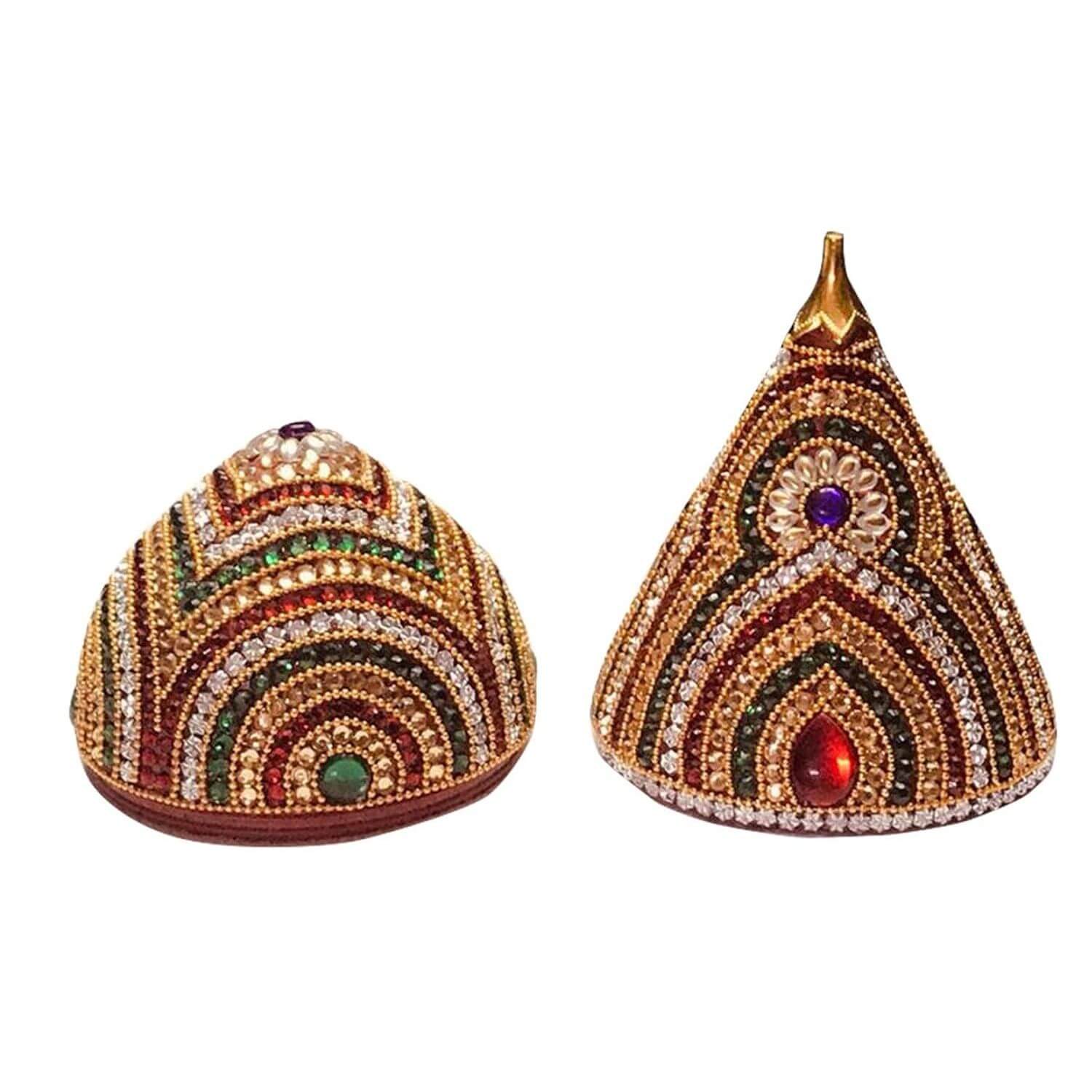 Decorated Coconut Shagun Nariyal Packing Cover (Plastic, 18 cm x 11 cm)