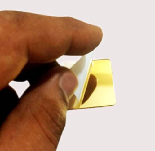 1.5 Feet Golden Sun Decorative Mirror Acrylic 3D Wall Stickers Decor for Home Mangal Fashions | Indian Home Decor and Craft