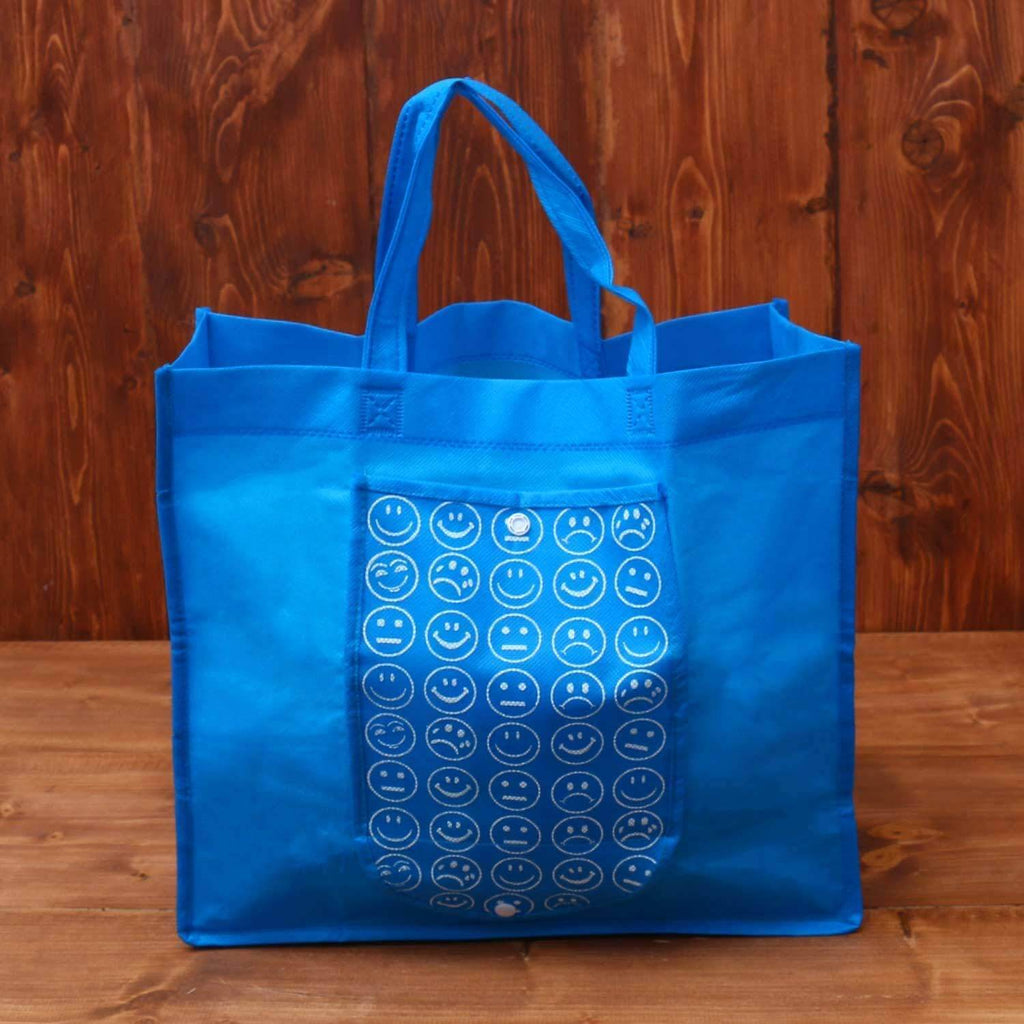 24 Piece Reusable Non Woven Multicolor Shopping Grocery Bags Return Gift Wedding Birthday House Warming Events Functions Mangal Fashions | Indian Home Decor and Craft