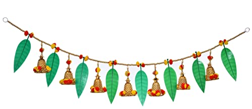 3 Feet - Decorative Main Door Hanging Toran Bandarwar - Mango Leaf Design Mangal Fashions | Indian Home Decor and Craft