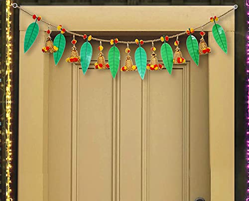 3 Feet - Decorative Main Door Hanging Toran Bandarwar - Mango Leaf Design Mangal Fashions | Indian Home Decor and Craft