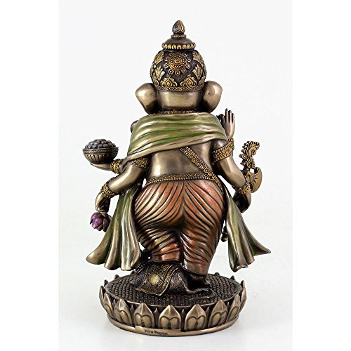 7.5 Inch Lord Ganesha Idol (800g) for Gift Home Decor Pooja - Big Ganesh Statue - Standing God Ganpati Showpiece Mangal Fashions | Indian Home Decor and Craft