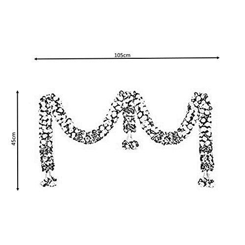 Artificial Doorway Flower Toran / Hanging - Pink (Fabric) Mangal Fashions | Indian Home Decor and Craft