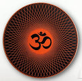 Beautiful Om Design Wooden Wall Decor (60 cm X 60 cm) Mangal Fashions | Indian Home Decor and Craft