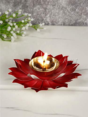 Brass Diya for Puja Home Decoration, Oil Lamp Pooja, Return Gifts (Set of 2) Mangal Fashions | Indian Home Decor and Craft