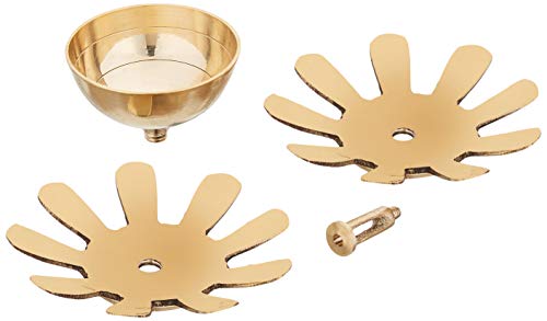 Brass Diya with Double Petals Mangal Fashions | Indian Home Decor and Craft