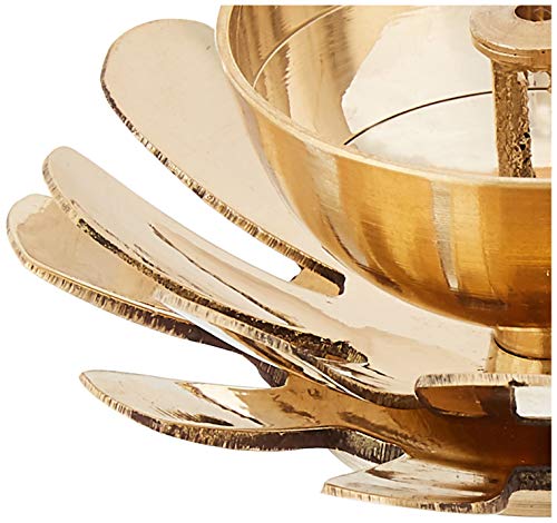 Brass Diya with Double Petals Mangal Fashions | Indian Home Decor and Craft