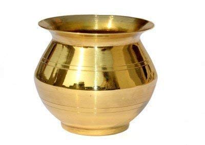 Mangal Kalash For Pooja Ritual hotsell And Water Storage (3.5 Litter) Stainless Steel Item Decoration Big Wedding / Marriage / Puja Decorative