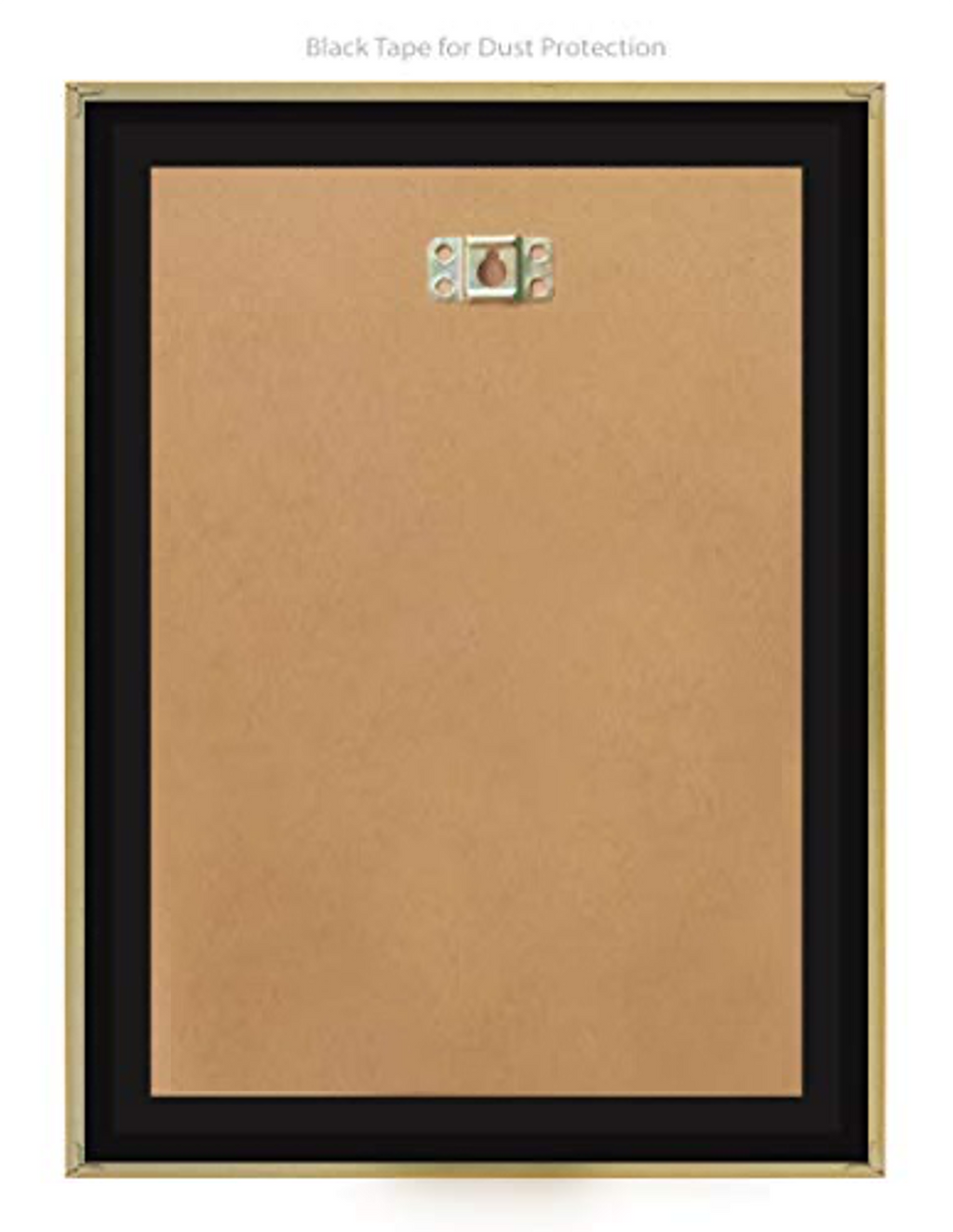 Ganesha on Lotus Photo Frame with Synthetic Wood Golden Frame (30 X 23 cm) (Framed No Glass Required) Mangal Fashions | Indian Home Decor and Craft