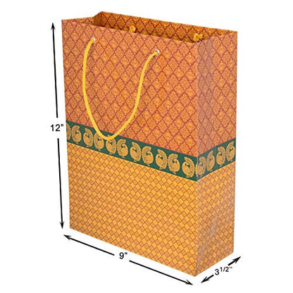 Gift Bag (Pack of 15) for Gifting on Weddings, Birthday and Festive Occasions (Multicolor) Mangal Fashions | Indian Home Decor and Craft