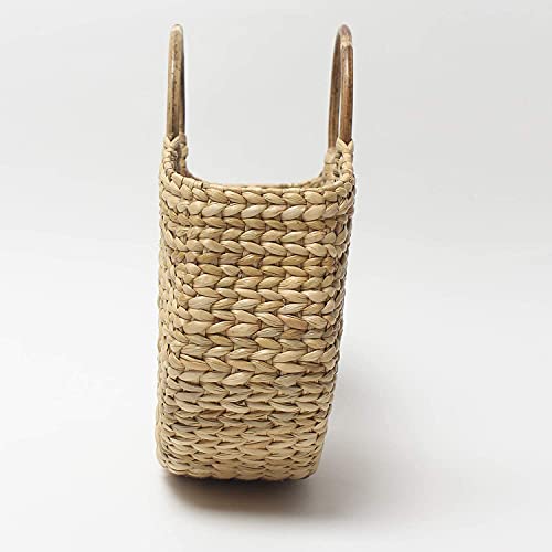 Handmade Small Dry grass / Natural Cane / Chic Handbag Tote Bag Mangal Fashions | Indian Home Decor and Craft