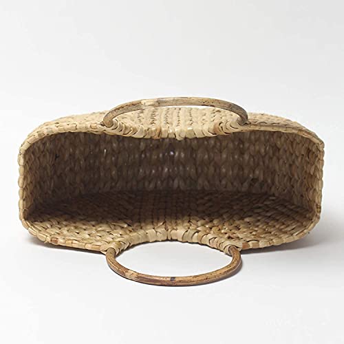 Handmade Small Dry grass / Natural Cane / Chic Handbag Tote Bag Mangal Fashions | Indian Home Decor and Craft