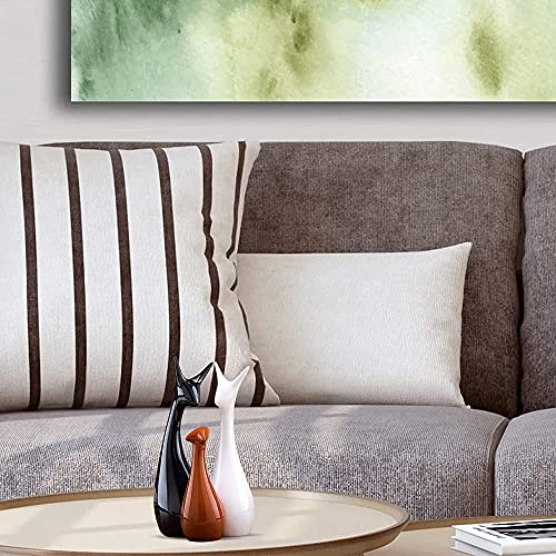 Home Décor Lucky Deer Family Set | Piano Finish Ceramic Figures - (Set of 3) Mangal Fashions | Indian Home Decor and Craft