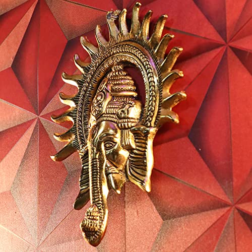 Send Lord Ganesha Idol Brass Gift Online, Rs.850 | FlowerAura