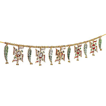 MangalFashions Metal 36-inch Decorative Ethnic Bandarwal Toran Door Hangings Mangal Fashions | Indian Home Decor and Craft