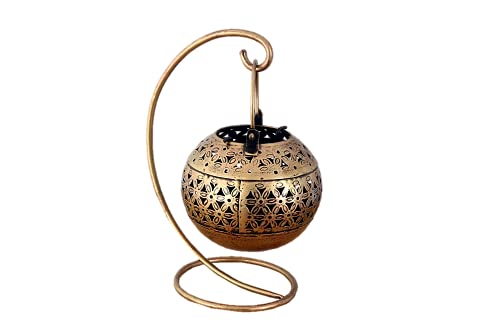 Metal Tealight Candle Holder Hanging Degchi/Dhuni Home Decoration Item Mangal Fashions | Indian Home Decor and Craft