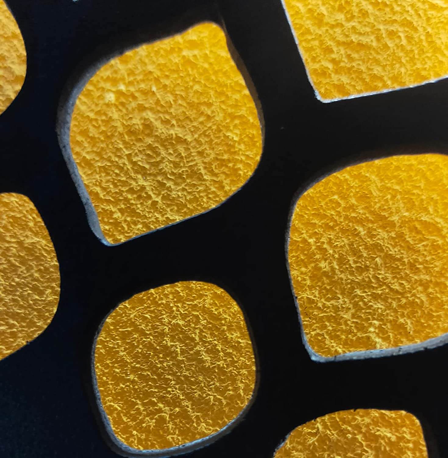 OM Mandala Wall Decor with Back LED (18 x 18 Inch, Color: Brown & Golden Yellow) Mangal Fashions | Indian Home Decor and Craft