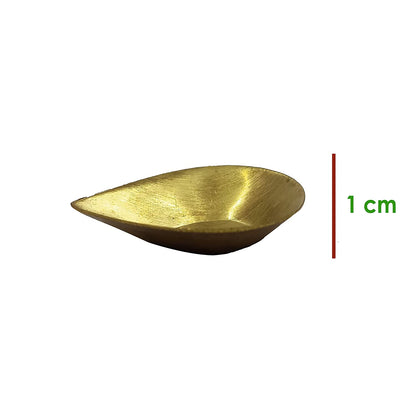 Pack of 108 -  Brass Small Size Oil Lamp Deepam Diya For Pooja and Home Decor (Weight 1.5 kg) Mangal Fashions | Indian Home Decor and Craft