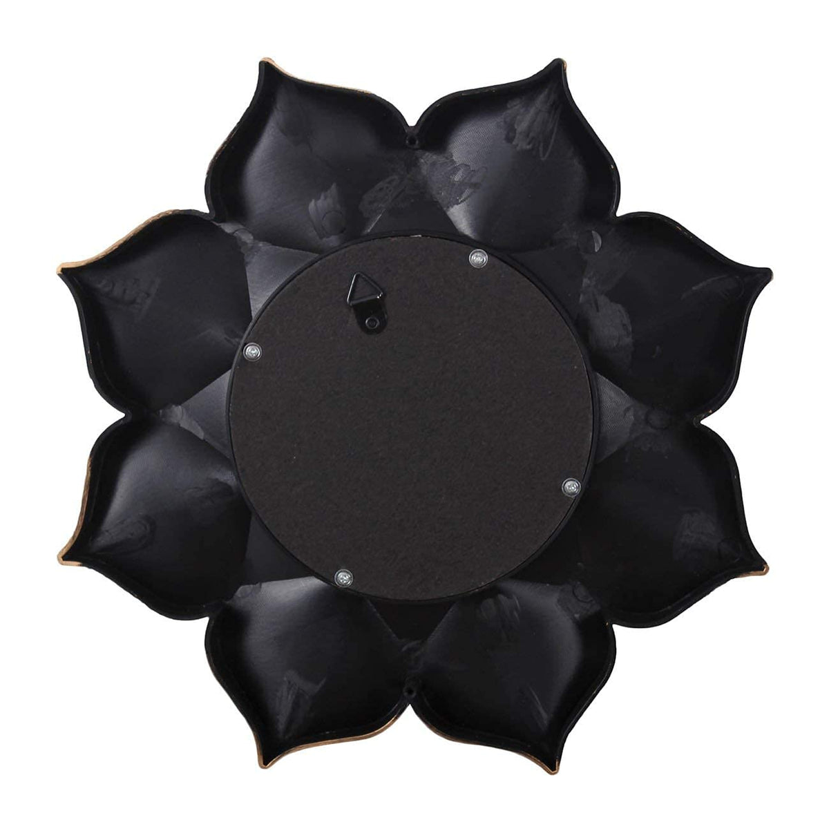 Pack of 3 - Lotus Petal Decorative Wall Mirror for Home & Decoration (Size - 9 x 9 inch) Mangal Fashions | Indian Home Decor and Craft