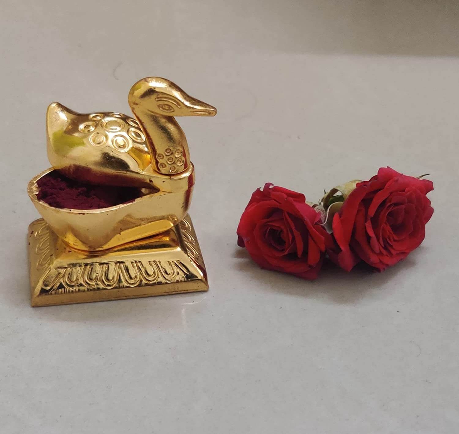 Pack of 6 - Return Gifts for Women, Kumkum Box for Wedding Gifts, Baby Shower Return Gift, Pooja Gifts Mangal Fashions | Indian Home Decor and Craft