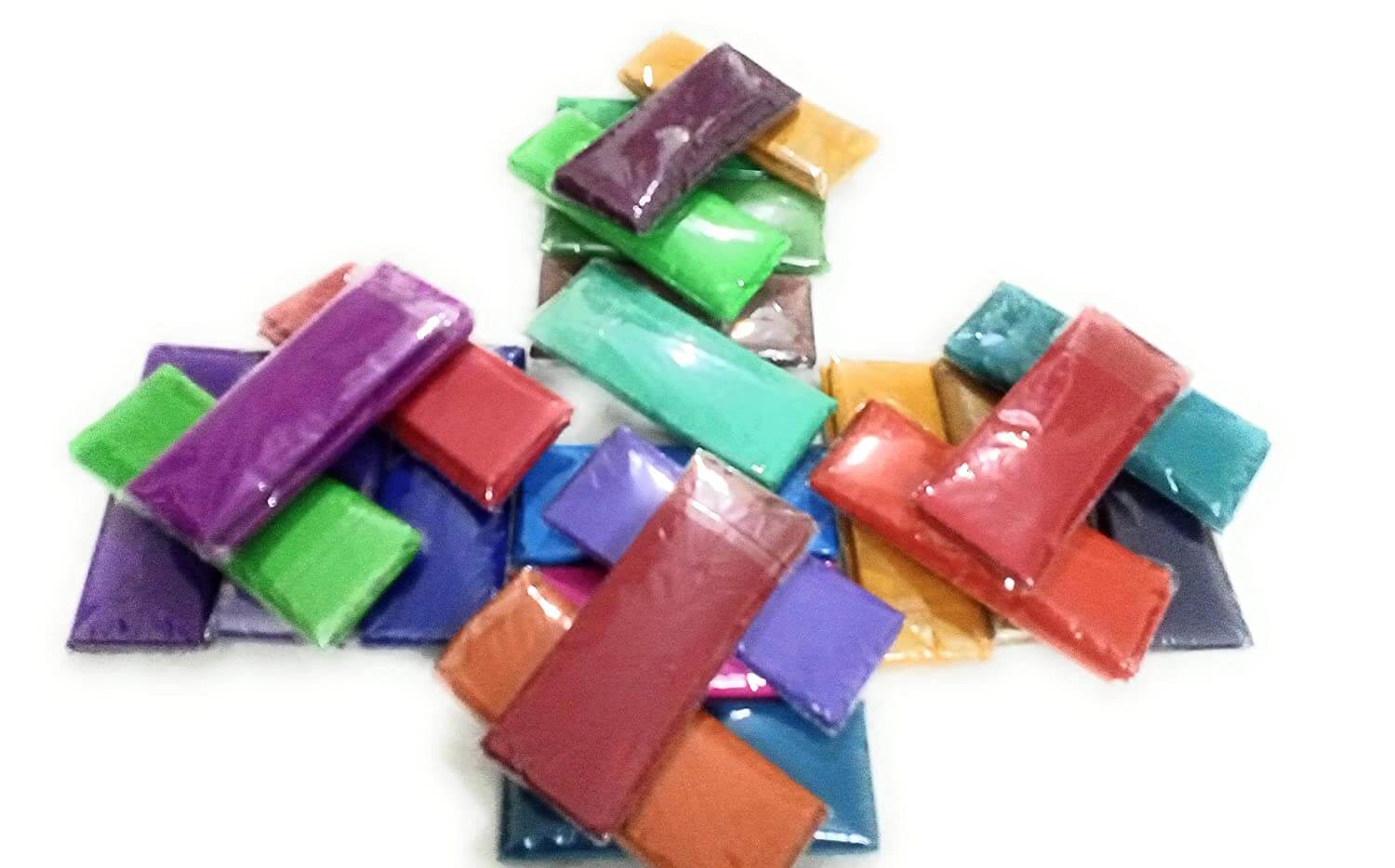 Set of 10 Pieces (1 Meter Each) - Cotton colors Silk Blouse Piece Material for Women, Unstitched for Navratri, Durga Puja, Oti Bharan, Ugadi Mangal Fashions | Indian Home Decor and Craft