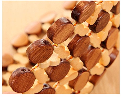 Set of 2 - Round 8 Inch - Kitchen Bamboo Pan Pot Holder Heat Insulation Pad Mangal Fashions | Indian Home Decor and Craft