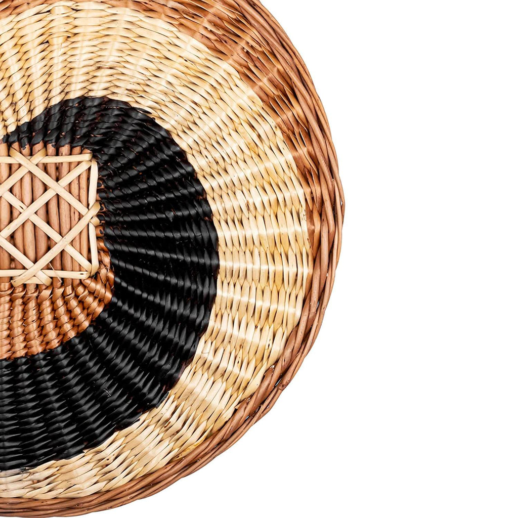 Set of 3 (9, 12 & 15 Inch) Handmade Kashmiri Willow Wicker Wall Hanging Decor For Living Room, Bedroom & Home Decoration Mangal Fashions | Indian Home Decor and Craft