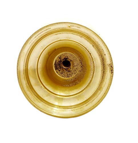 Two Faced Antique Brass Dasara Panti 4" Diameter Panati with Stand- 170 ml Oil Capacity Mangal Fashions | Indian Home Decor and Craft