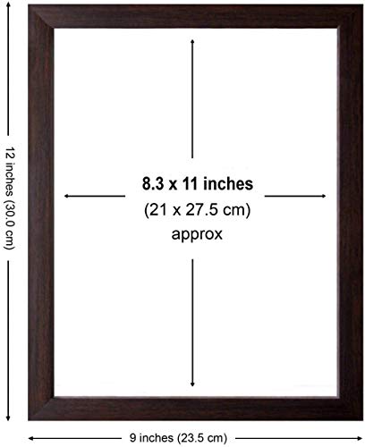 Wood Shri Shuba Drishti Ganapathy / Ganesha for Entrance and Wall Hanging Photo Frame (8 Inch x 12 Inch), Multicolour Mangal Fashions | Indian Home Decor and Craft